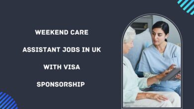 Weekend Care Assistant Jobs in UK with Visa Sponsorship